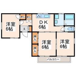 シャトレMの物件間取画像